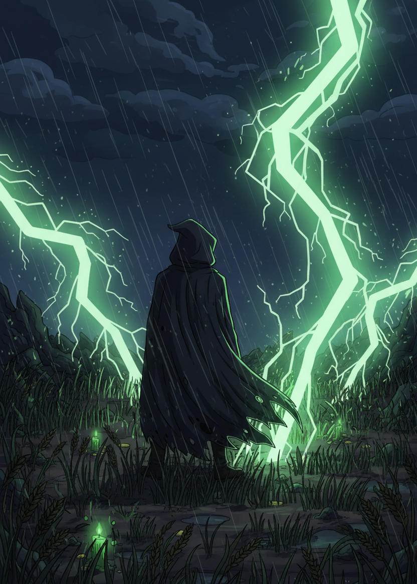 MrCandle green lightning